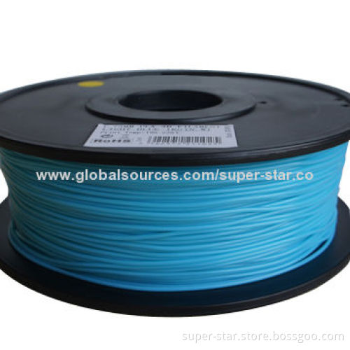 PC Filament for 3D Printer with 5 Colors for Selection, 1.75/3.00mm